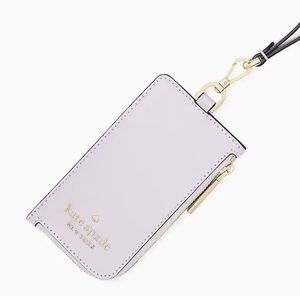 Kate Spade lilac moon lanyard